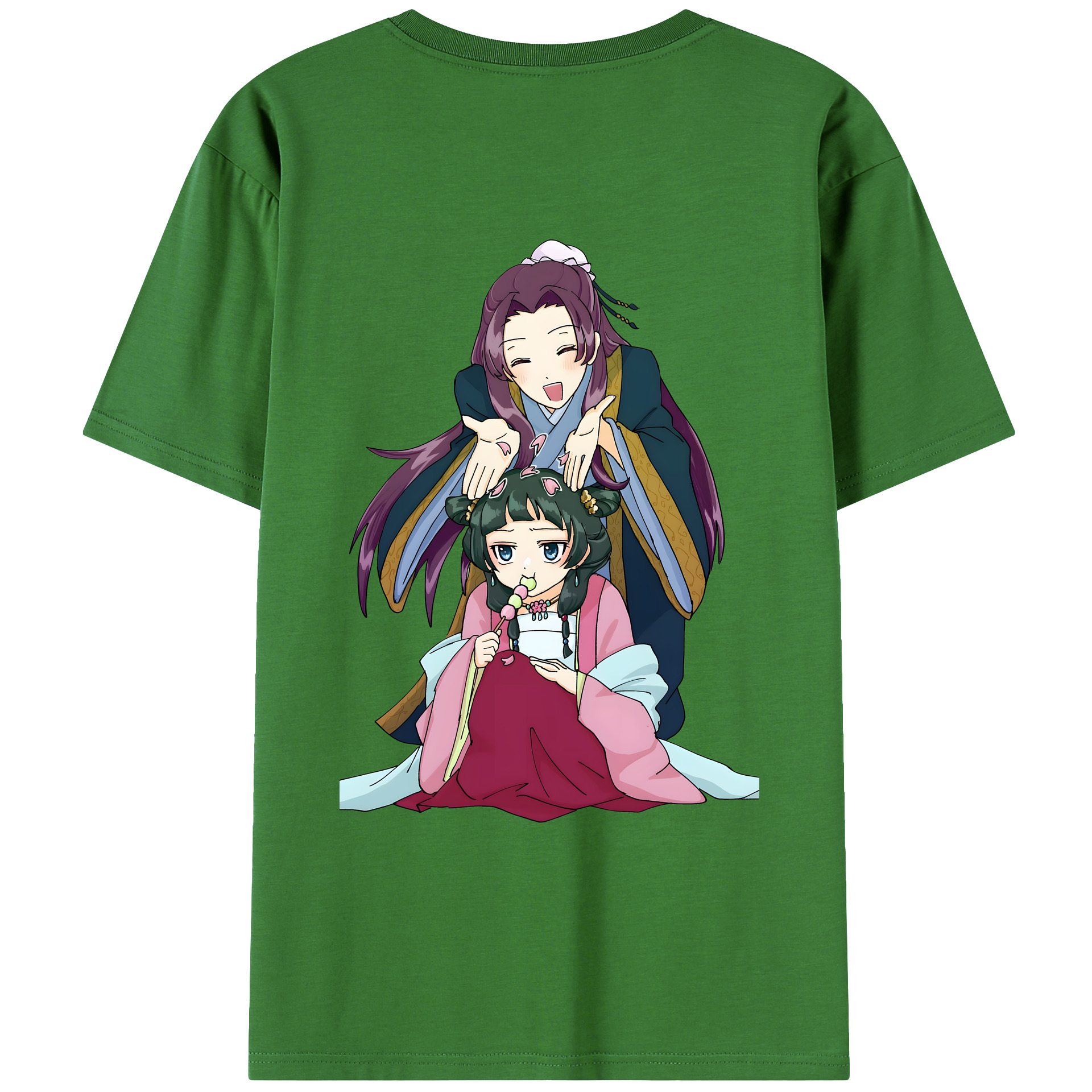 （画像用） 薬屋のひとりごと The Apothecary Diaries レディース半袖Tシャツ(バックプリント)
